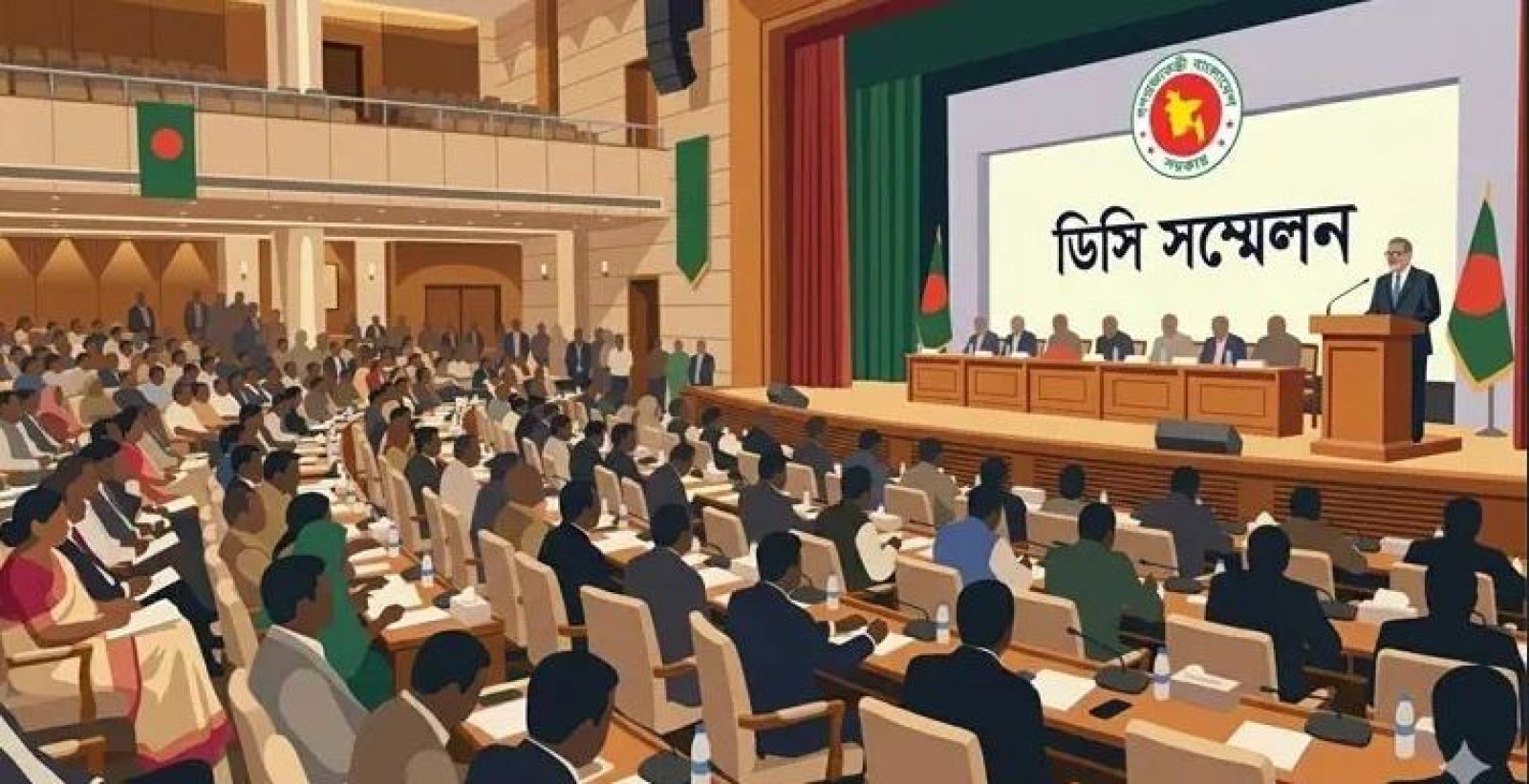 ডিসি সম্মেলনে উঠবে ৪৯৮ প্রস্তাব, থাকবে রাষ্ট্রপতির সঙ্গে সাক্ষাৎ