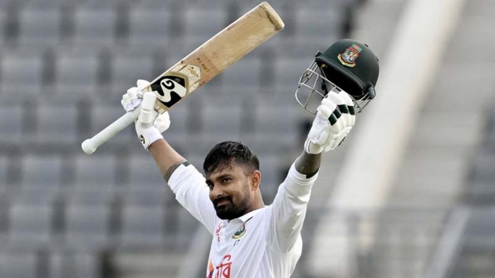 লিটনের সেঞ্চুরিতে বাংলাদেশের দিন