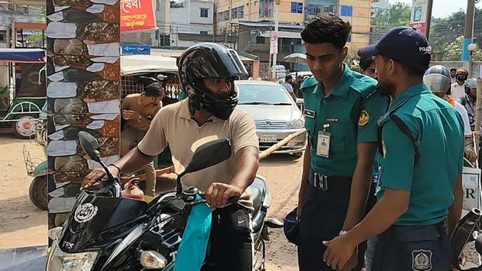 রাজশাহীতে দ্বিতীয়বার তেল নিতে এসে ধরা খাচ্ছেন অনেকে