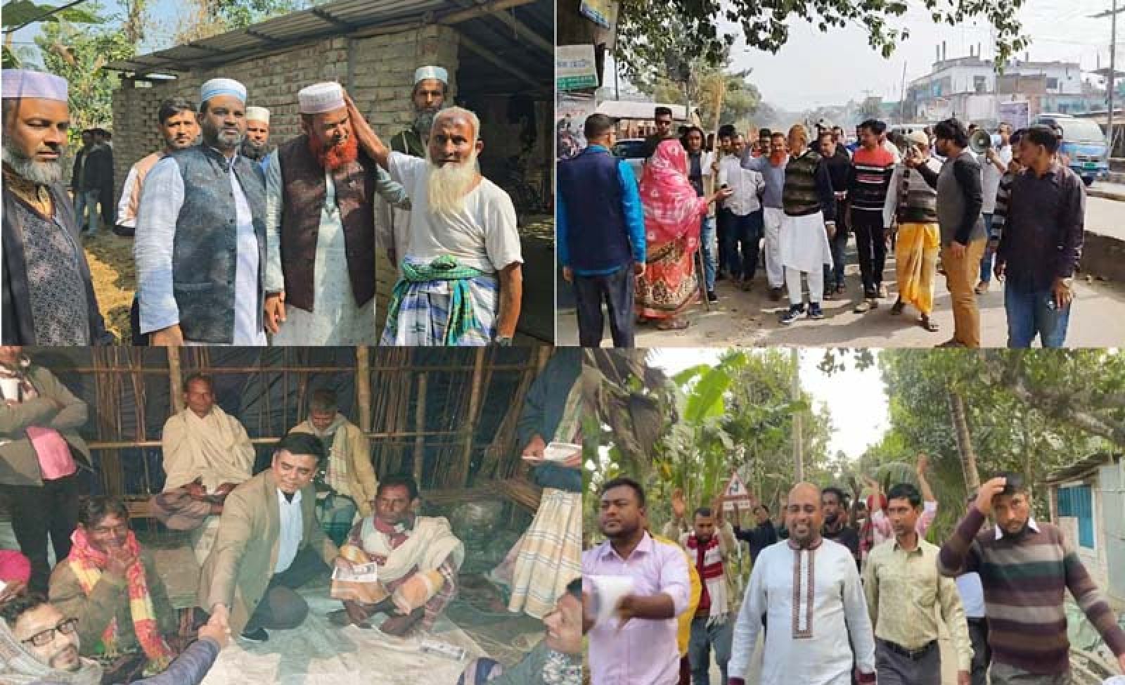প্রতিশ্রুতির জোয়ারে ভাসছে রাজশাহী-৫ আসন, দিনরাত প্রচারণায় ব্যস্ত প্রার্থীরা