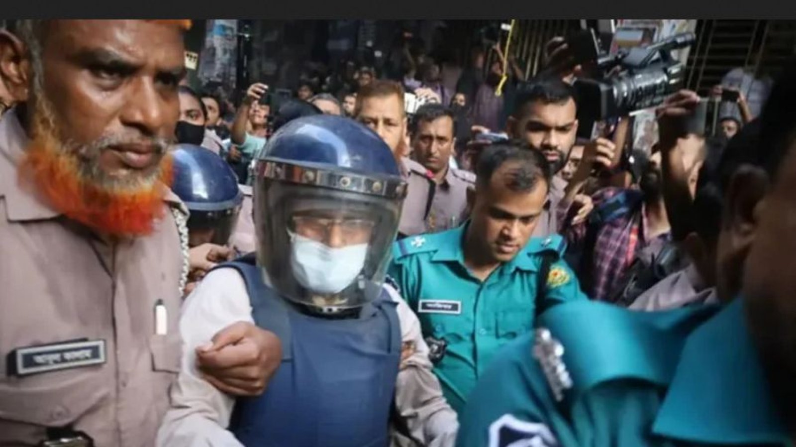 দুই দফার রিমান্ড শেষে এমপি নজরুল কারাগারে