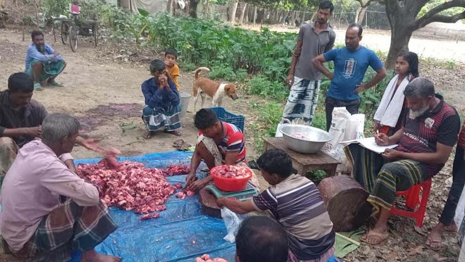 ইদে গ্রামে কেউ মাংস কেনেন না, ভরসা সমিতি!