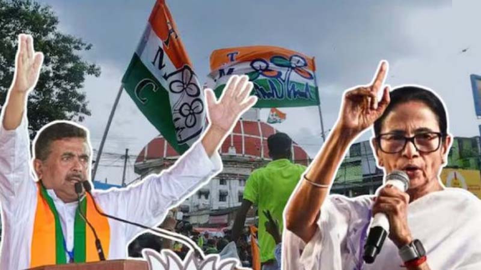 পশ্চিমবঙ্গে ফুটলো পদ্মফুল, মমতা যুগের অবসান