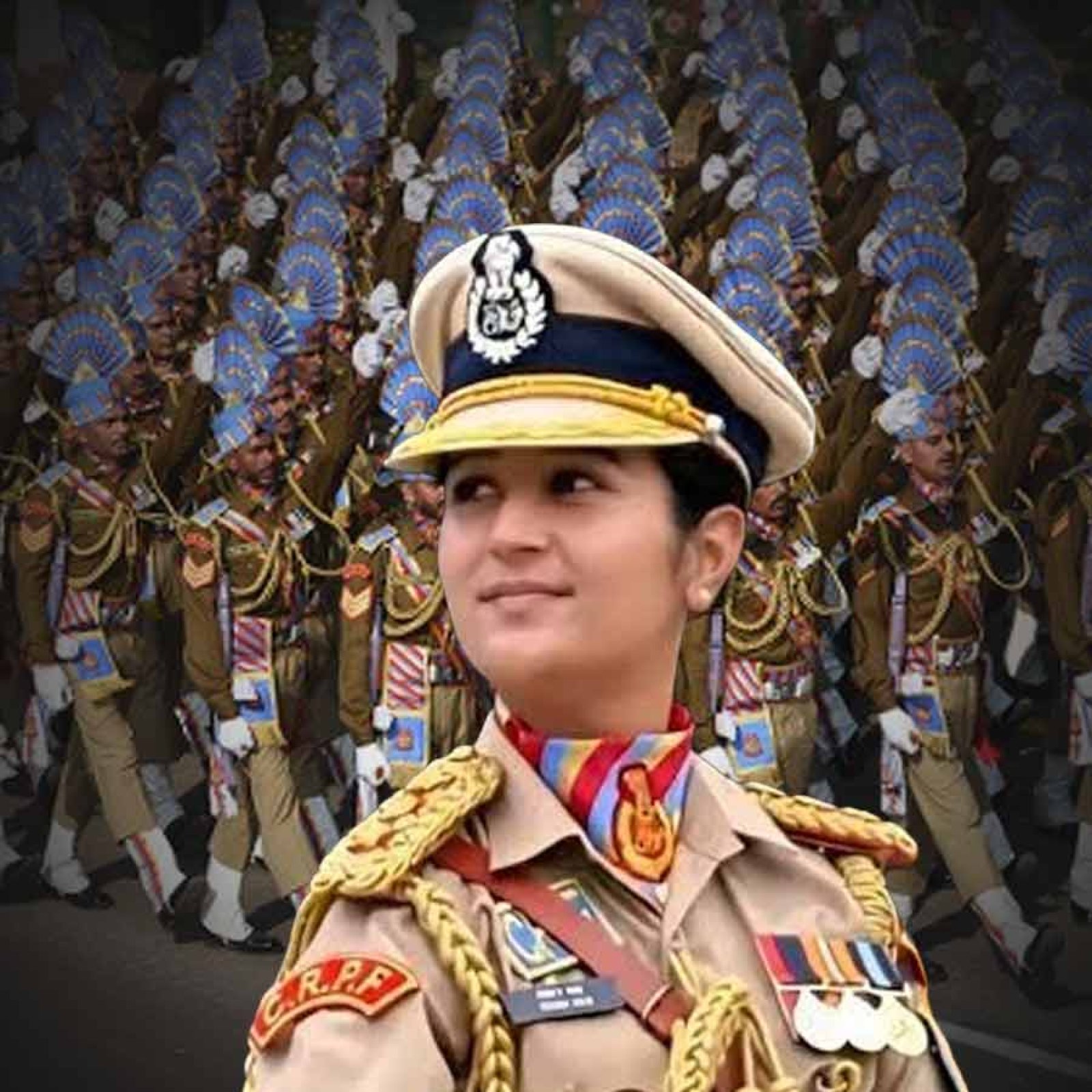 ভারতের প্রজাতন্ত্র দিবসের কুচকাওয়াজে সিআরপিএফের পুরুষ বাহিনীকে নেতৃত্ব দেবেন জম্মুর তরুণী সিমরন