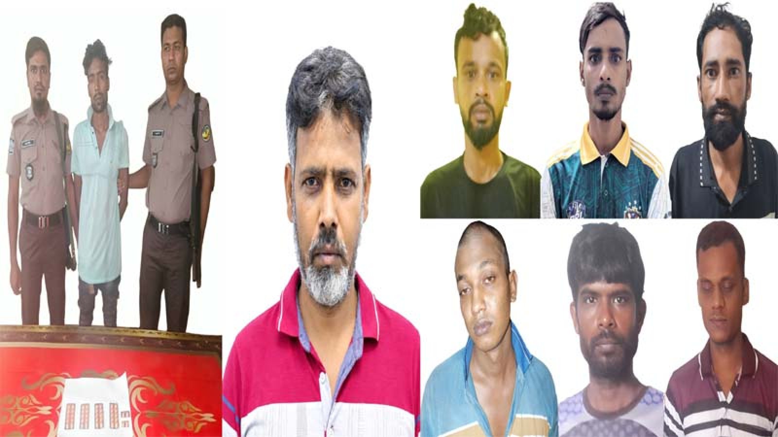 নগরীতে মাদকবিরোধী পৃথক অভিযানে ৮ মাদক ব্যবসায়ী গ্রেপ্তার