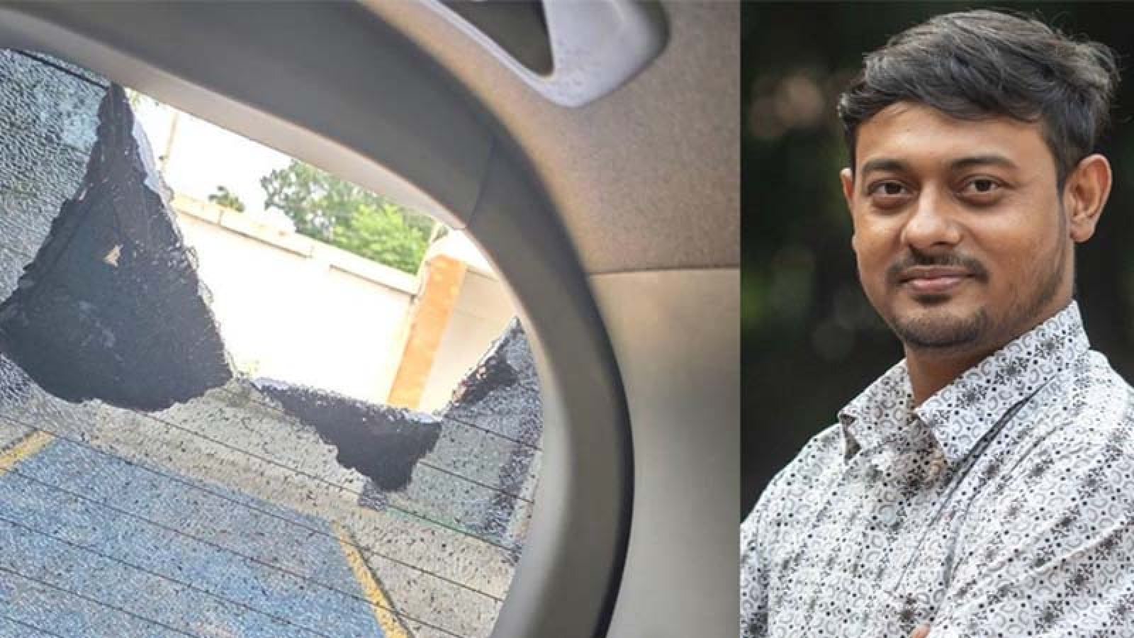 বেনাপোলে নাসীরুদ্দীন পাটওয়ারীর গাড়িতে হামলা