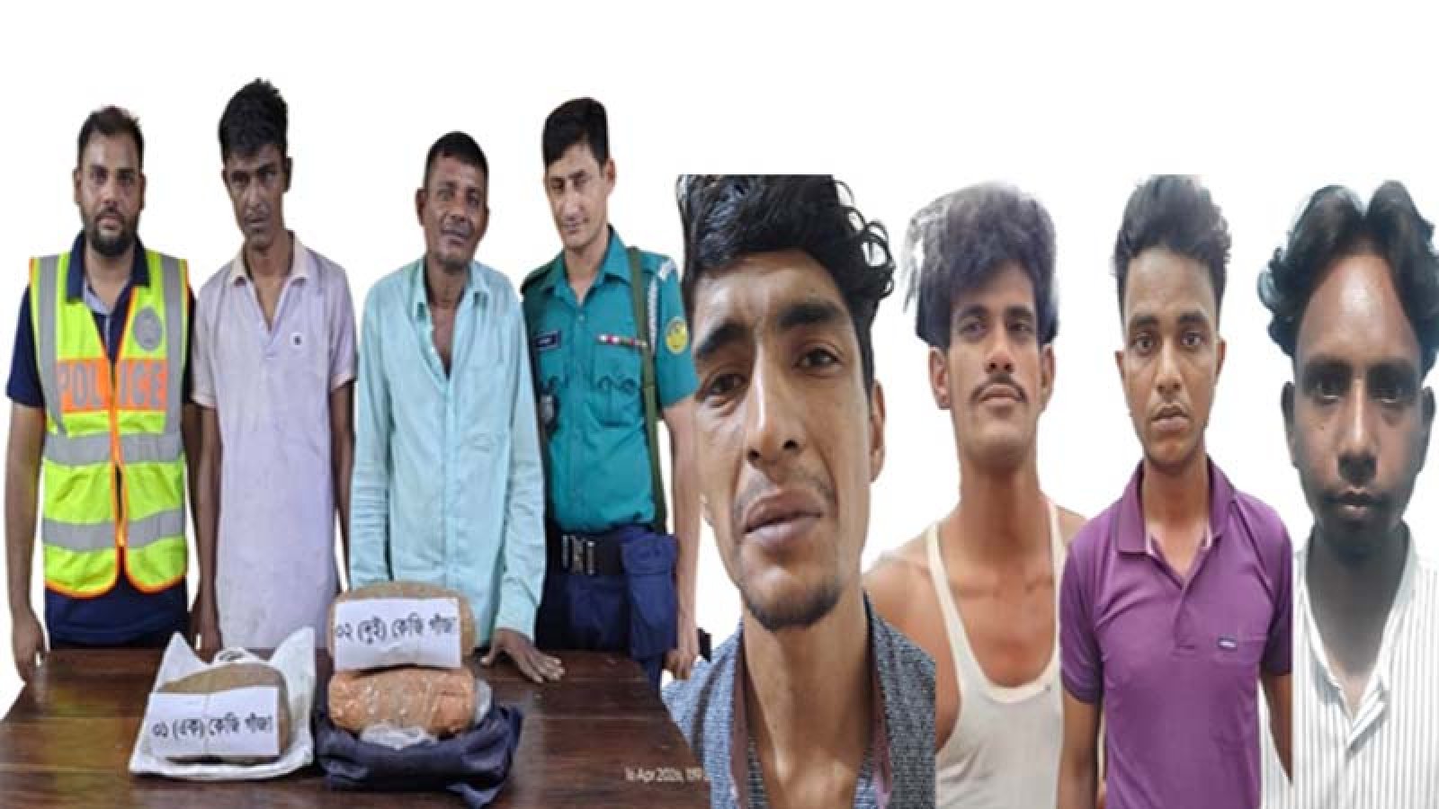 নগরীতে হেরোইন ও ইয়াবাসহ ৬ মাদক ব্যবসায়ী গ্রেপ্তার