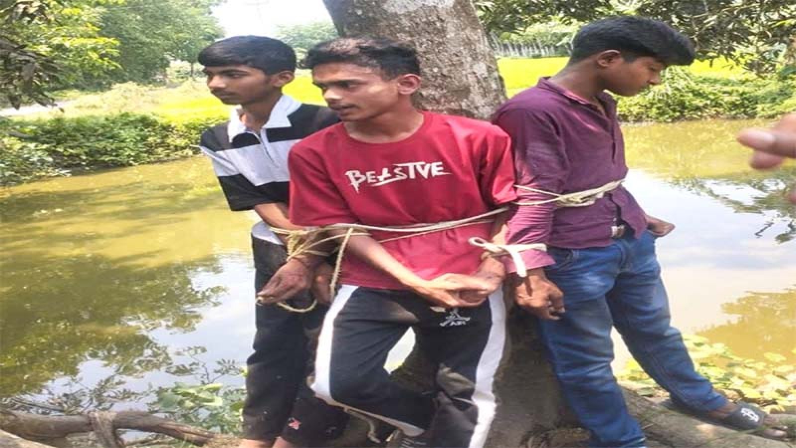 ঈশ্বরদীতে কলা চুরির অভিযোগে তিন শিক্ষার্থীকে গাছে বেঁধে নির্যাতন, উদ্ধার করলো পুলিশ