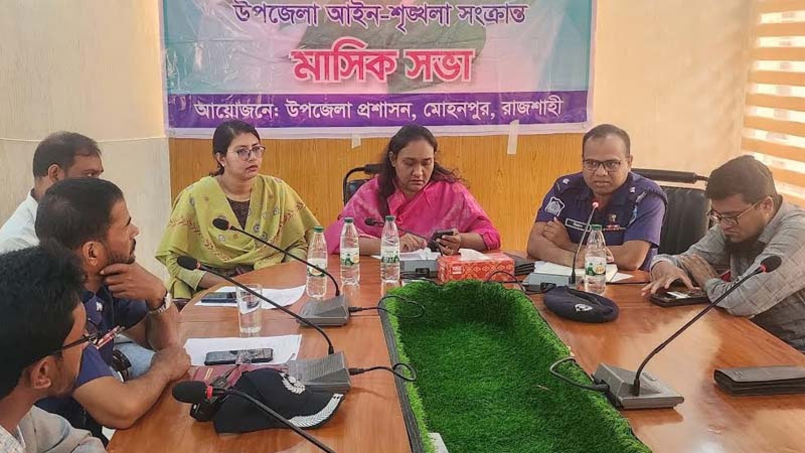 মোহনপুরে মাদক-জুয়া রোধে কঠোর বার্তা, আইনশৃঙ্খলা সভায় একাধিক সিদ্ধান্ত