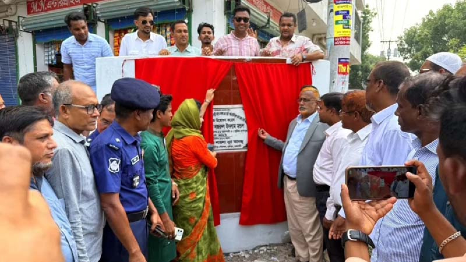 দুর্গাপুরে বিভিন্ন উন্নয়নমূলক কাজ উদ্বোধন
