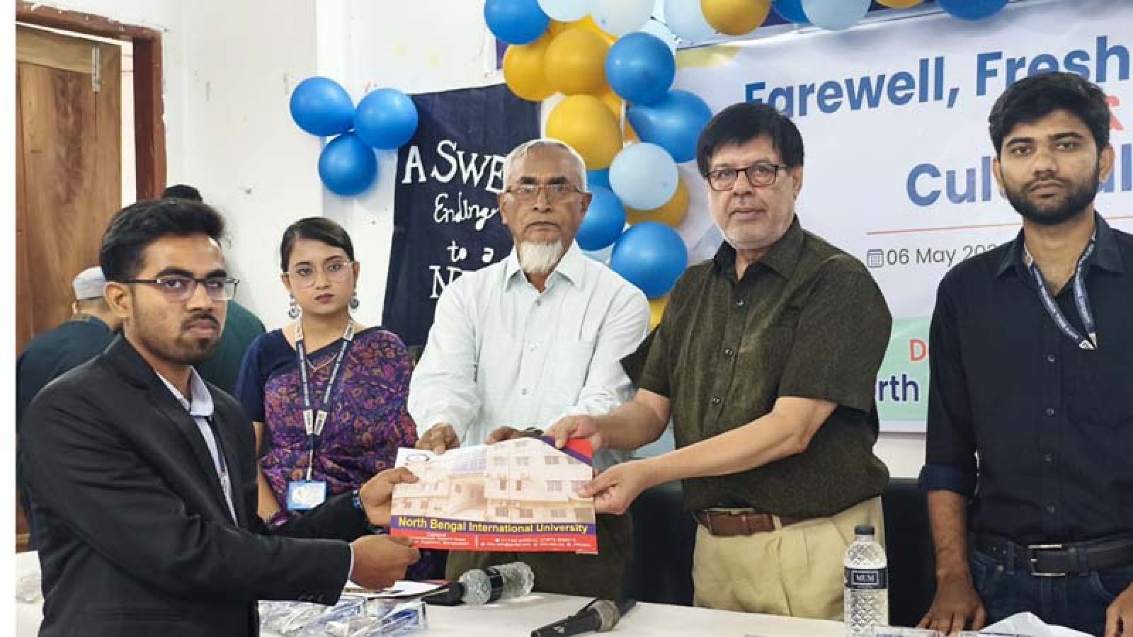 নর্থ বেঙ্গল ইন্টারন্যাশনাল ইউনিভার্সিটির সিএসই ও ইইই বিভাগের নবীনবরণ, বিদায় ও সাংস্কৃতিক অনুষ্ঠান