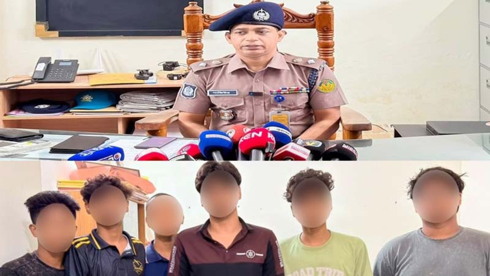 নগরীতে কিশোর গ্যাঙের হামলা, মারপিট ও ছিনতাইয়ের ঘটনায় ৬ সদস্য গ্রেপ্তার