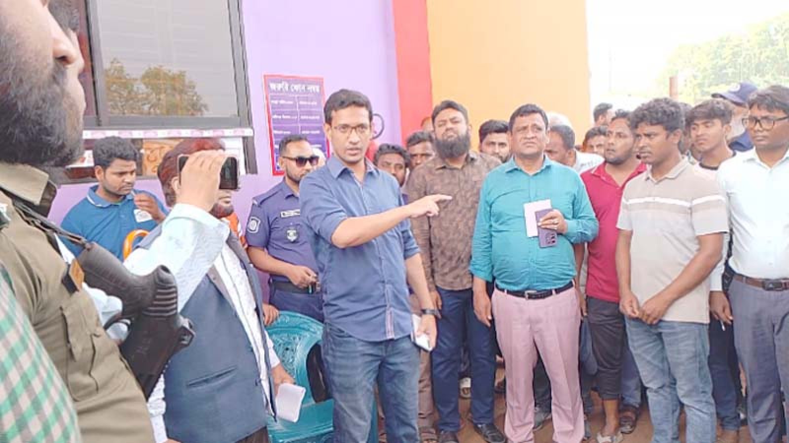 মেসার্স ভোলাহাট ফিলিং স্টেশনকে জরিমানা