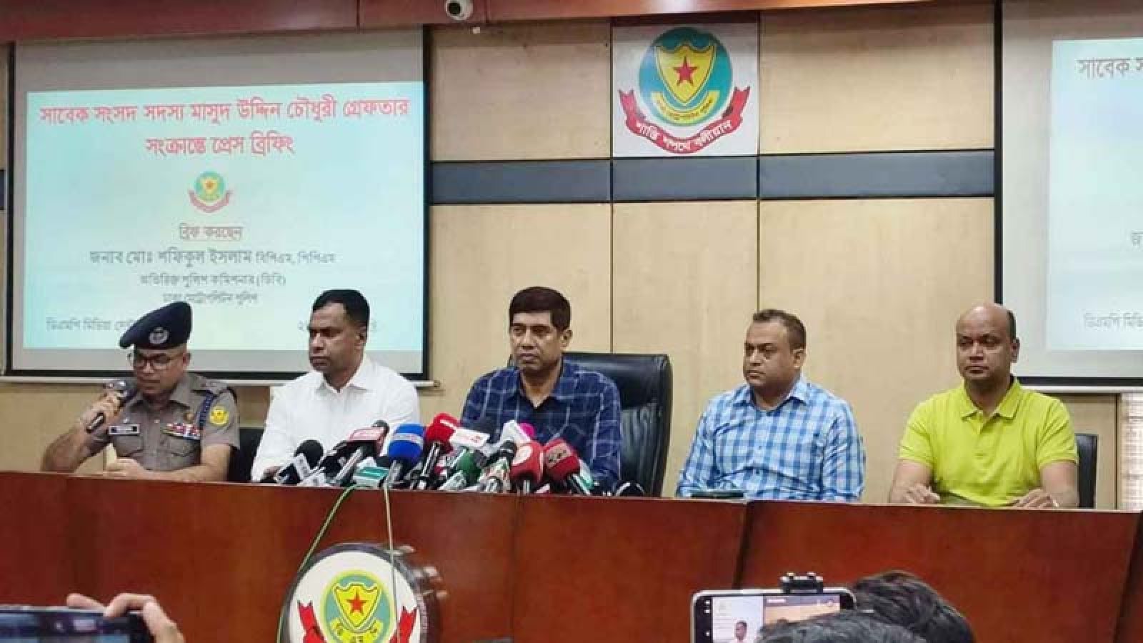 মাসুদ উদ্দিন মানবপাচার মামলায় গ্রেপ্তার, আছে হত্যাসহ ১১ মামলা: ডিবি