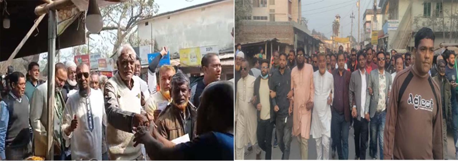 চারঘাট-বাঘায় শেষ সময়ে প্রচার-প্রচারণায় ব্যস্ত প্রার্থী