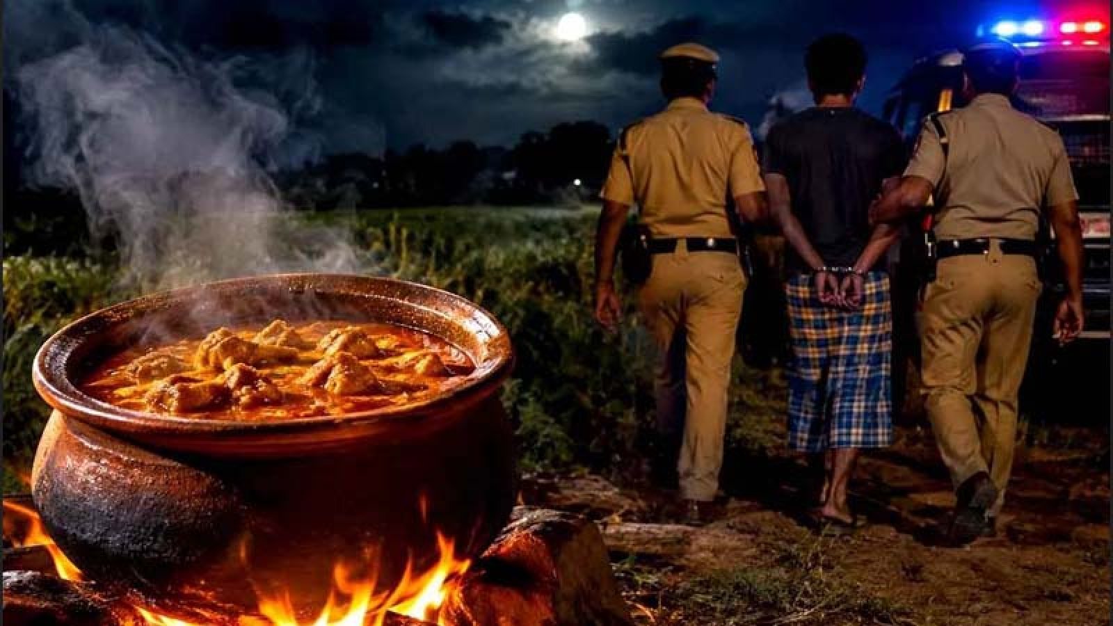 চিতার আগুনে মাংস রান্না! ভয়ংকর কাণ্ড উত্তরপ্রদেশে, গ্রেপ্তার ৩ যুবক