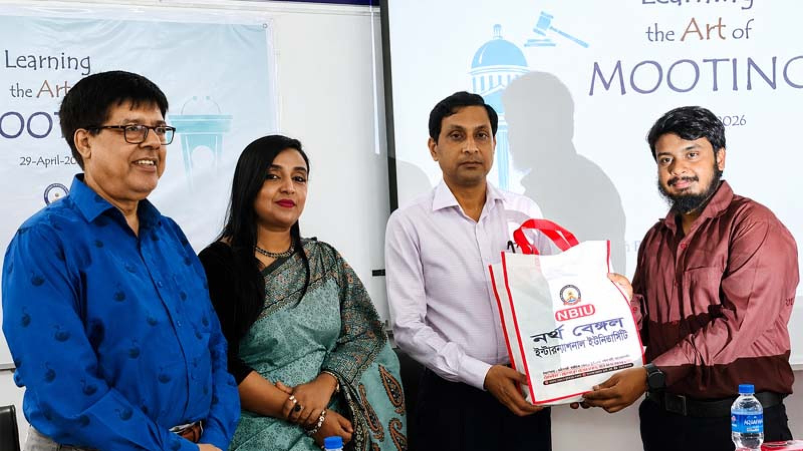 এনবিআইইউ’র আইন বিভাগের ‘মুটিং বিষয়ক কর্মশালা’