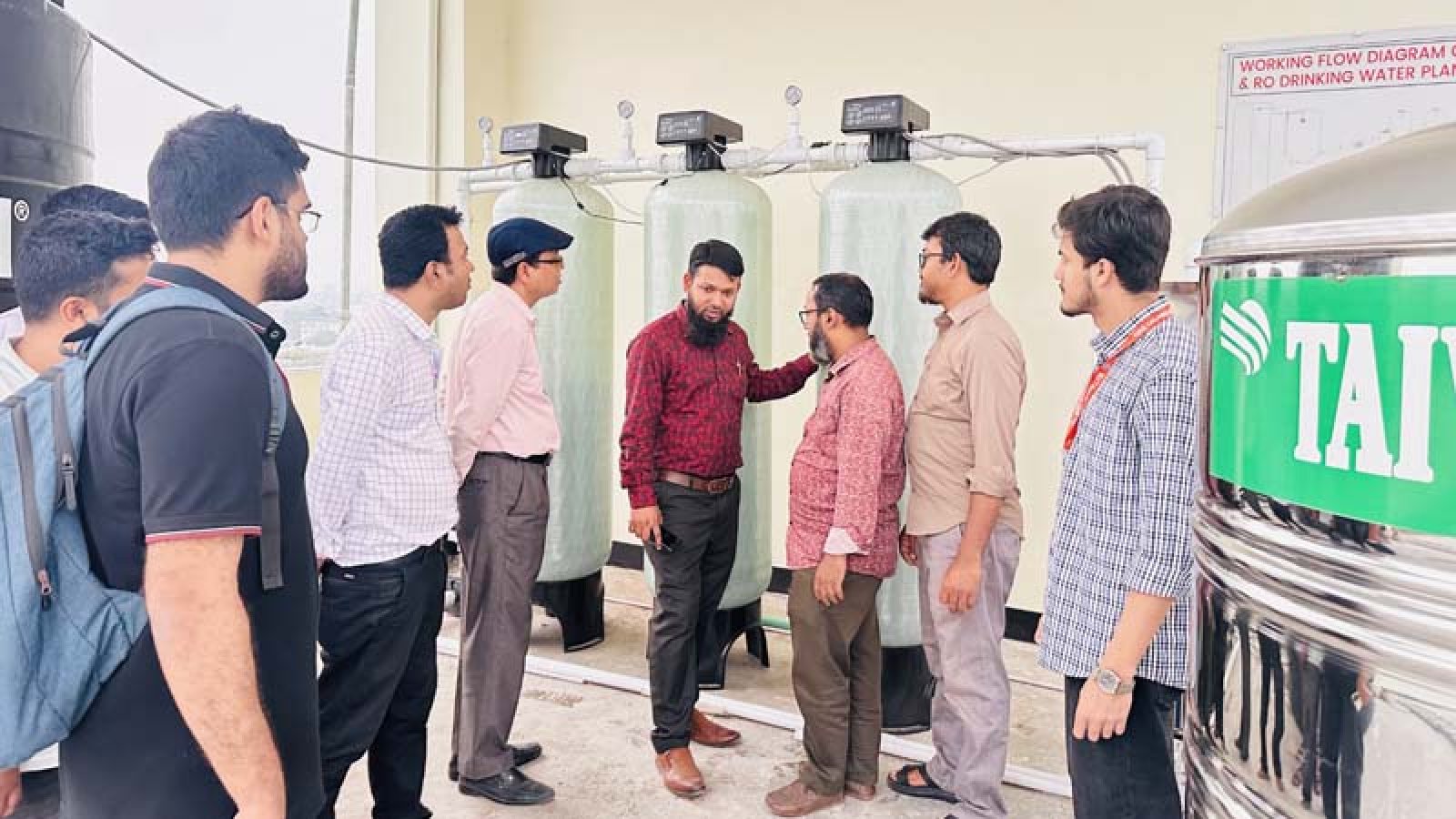 রুয়েটে প্রথমবারের মতো রিভার্স ওসমোসিস ওয়াটার ট্রিটমেন্ট প্লান্ট চালু