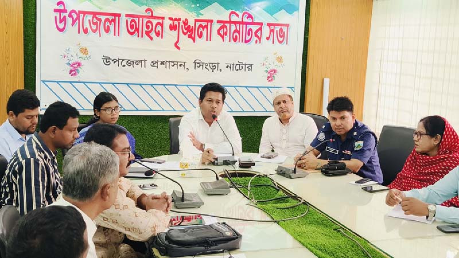 সিংড়ায় আইনশৃঙ্খলা কমিটির সভা অনুষ্ঠিত