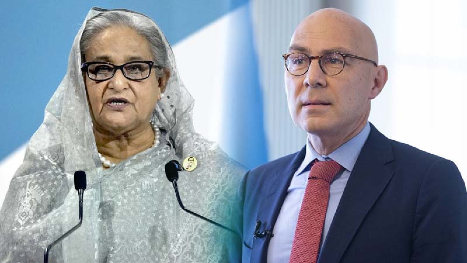 শেখ হাসিনার পক্ষে ফলকার তুর্ককে তাঁর আইনি পরামর্শক প্রতিষ্ঠানের চিঠি