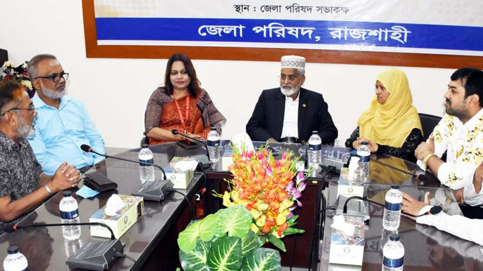 রাজশাহীতে রেড ক্রিসেন্টের পরিকল্পনা ও উন্নয়ন পরিচালকের সঙ্গে মতবিনিময়