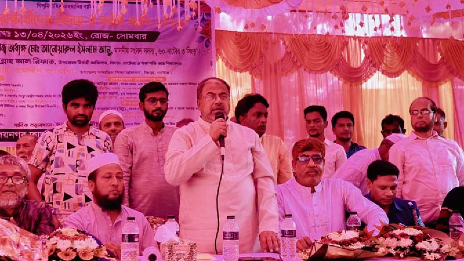 শিক্ষার্থীদের পড়ার টেবিলে ফিরিয়ে আনা ও সুশিক্ষায় গড়ে তোলা আমাদের সামাজিক দায়িত্ব : এমপি আনু