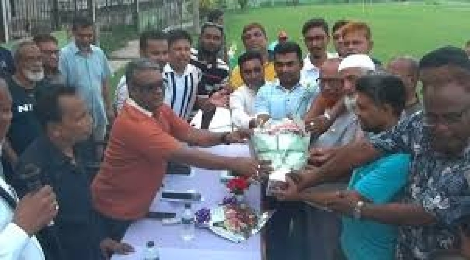 ক্রিকেট  বোর্ডের নব নির্বাচিত সদস্যের সাথে নাটোরে ক্রীড়া সংগঠকদের  মতবিনিময়