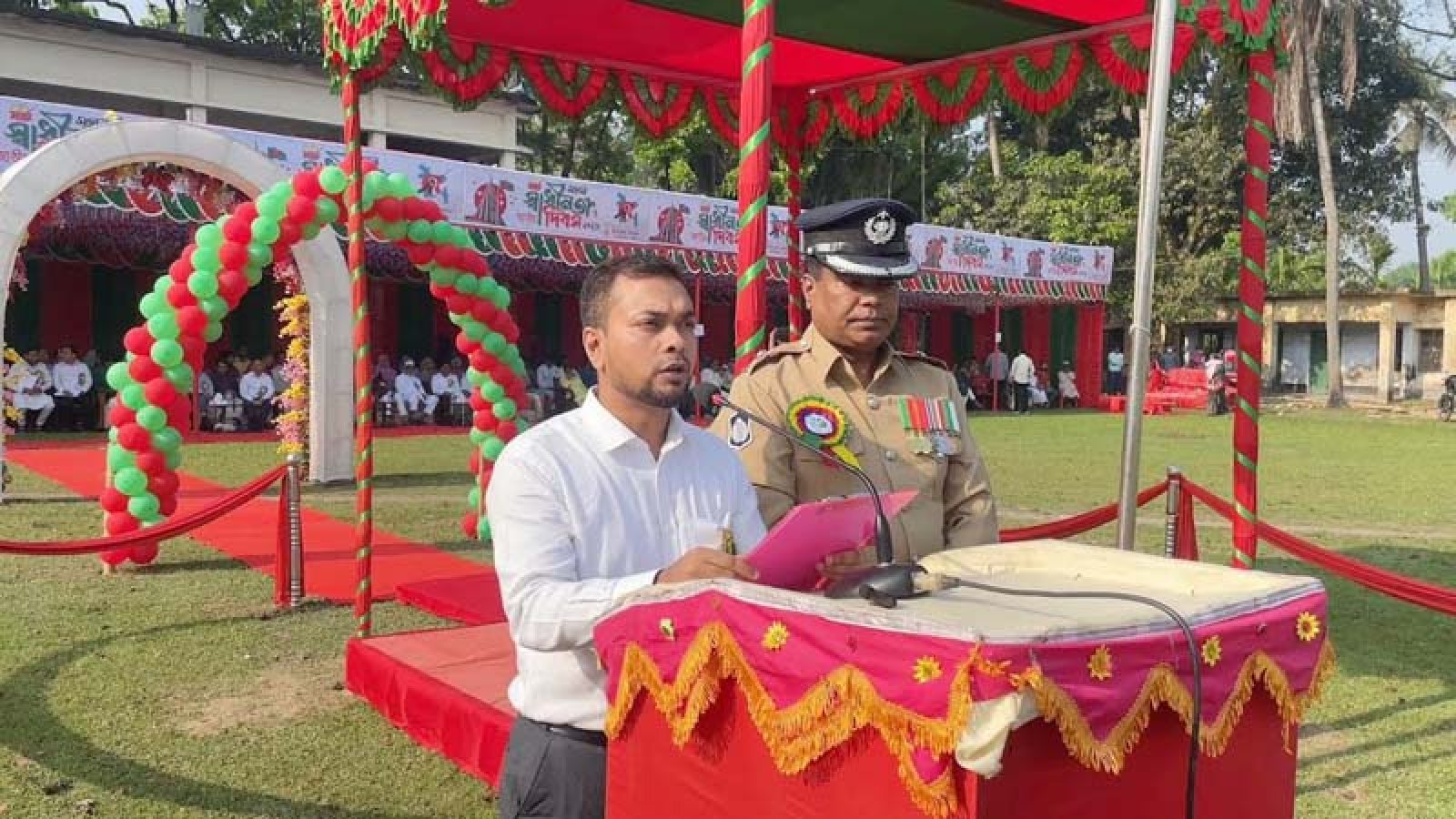 স্বাধীনতা দিবসে জিয়াউর রহমানের নাম না নেওয়ায় ইউএনওর বক্তব্যে বিতর্ক
