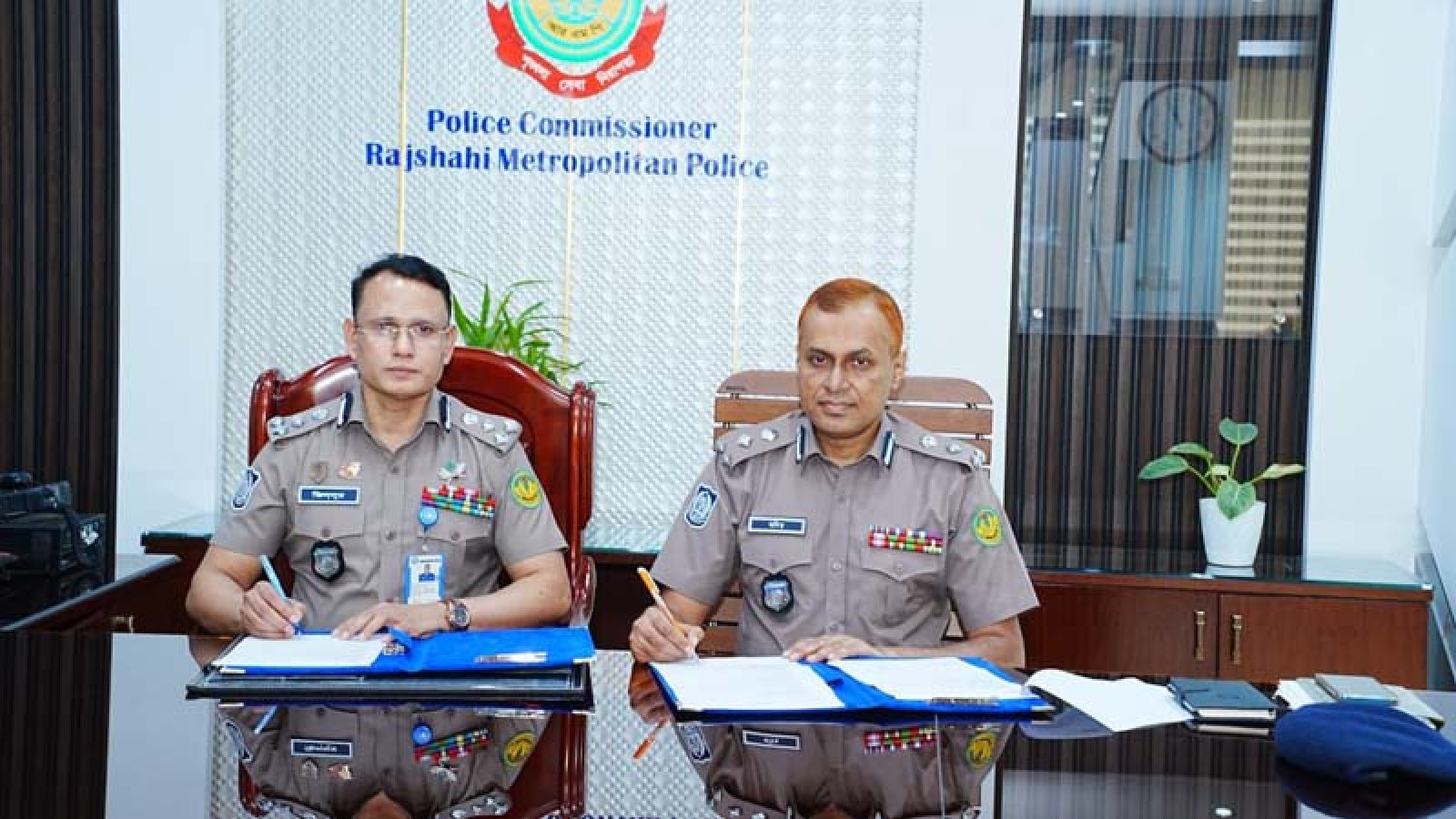 আরএমপির ৩৪তম পুলিশ কমিশনার হিসেবে দায়িত্ব নিলেন ফয়েজুল কবির