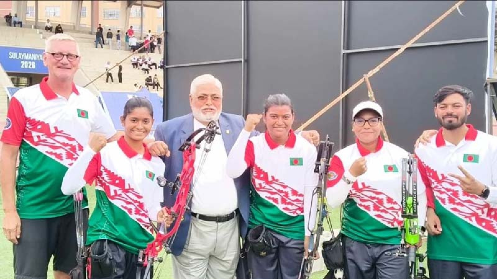 কাজাখস্তানকে হারিয়ে বাংলাদেশের মেয়েদের স্বর্ণ জয়