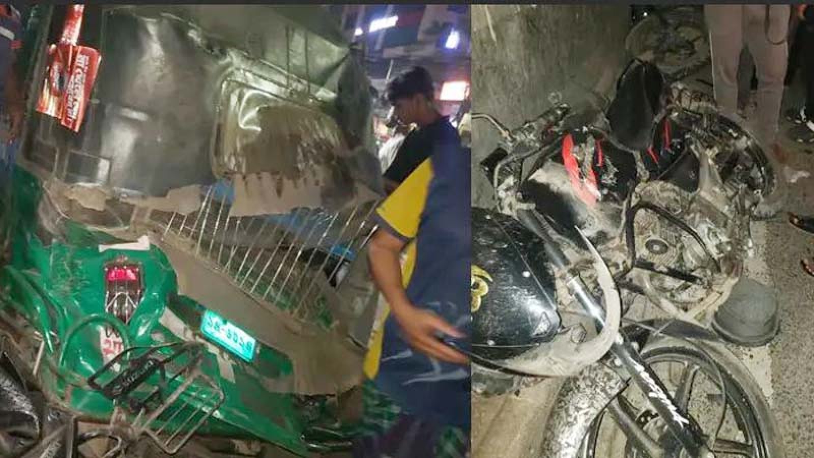 মগবাজারে লরির ধাক্কায় দুই মোটরসাইকেল আরোহী নিহত