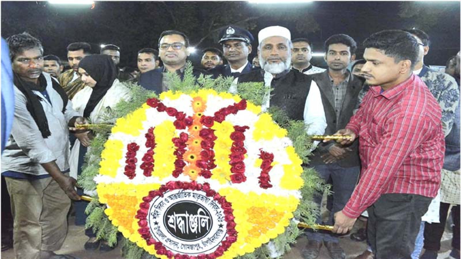 গোমস্তাপুরে মহান শহীদ ও আন্তর্জাতিক মাতৃভাষা দিবস পালিত