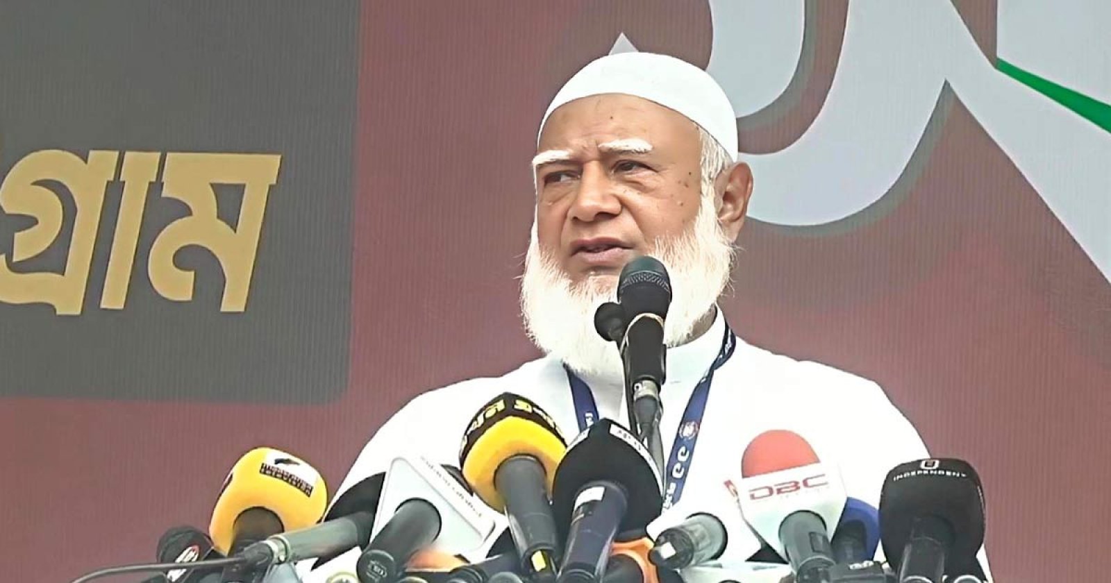 বাধা এলে লড়াই করে গন্তব্যে পৌঁছাব, লংমার্চে জামায়াত আমির