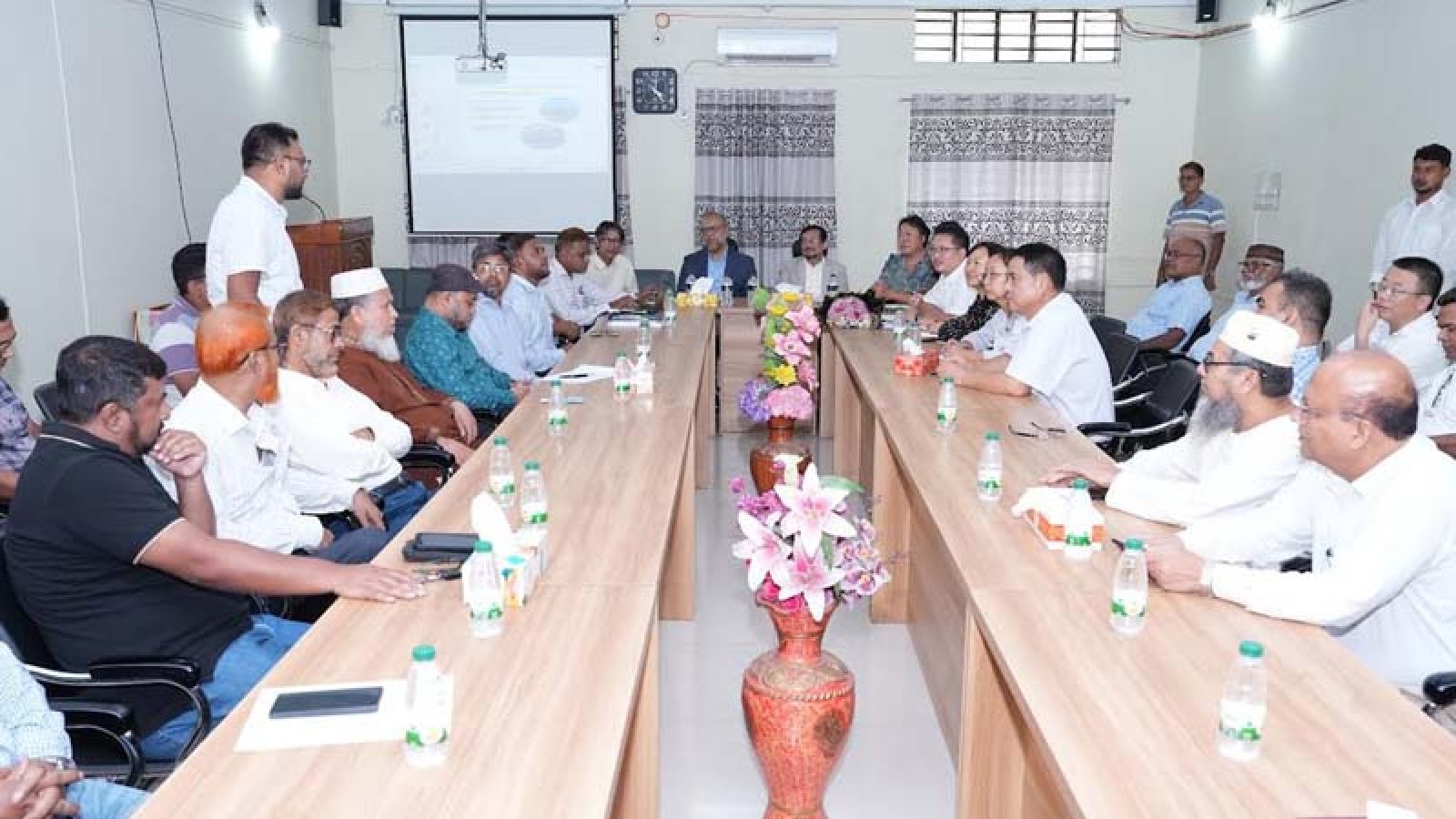 রাবি কৃষি, ফিশারিজ ও ভেটেরিনারি এন্ড এনিমেল সায়েন্সেস অনুষদে চিনা বিশ্ববিদ্যালয় প্রতিনিধিদল