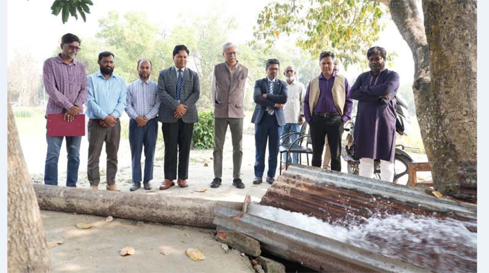 রাবিতে বিএমডি’র গভীর নলকূপ উদ্বোধন