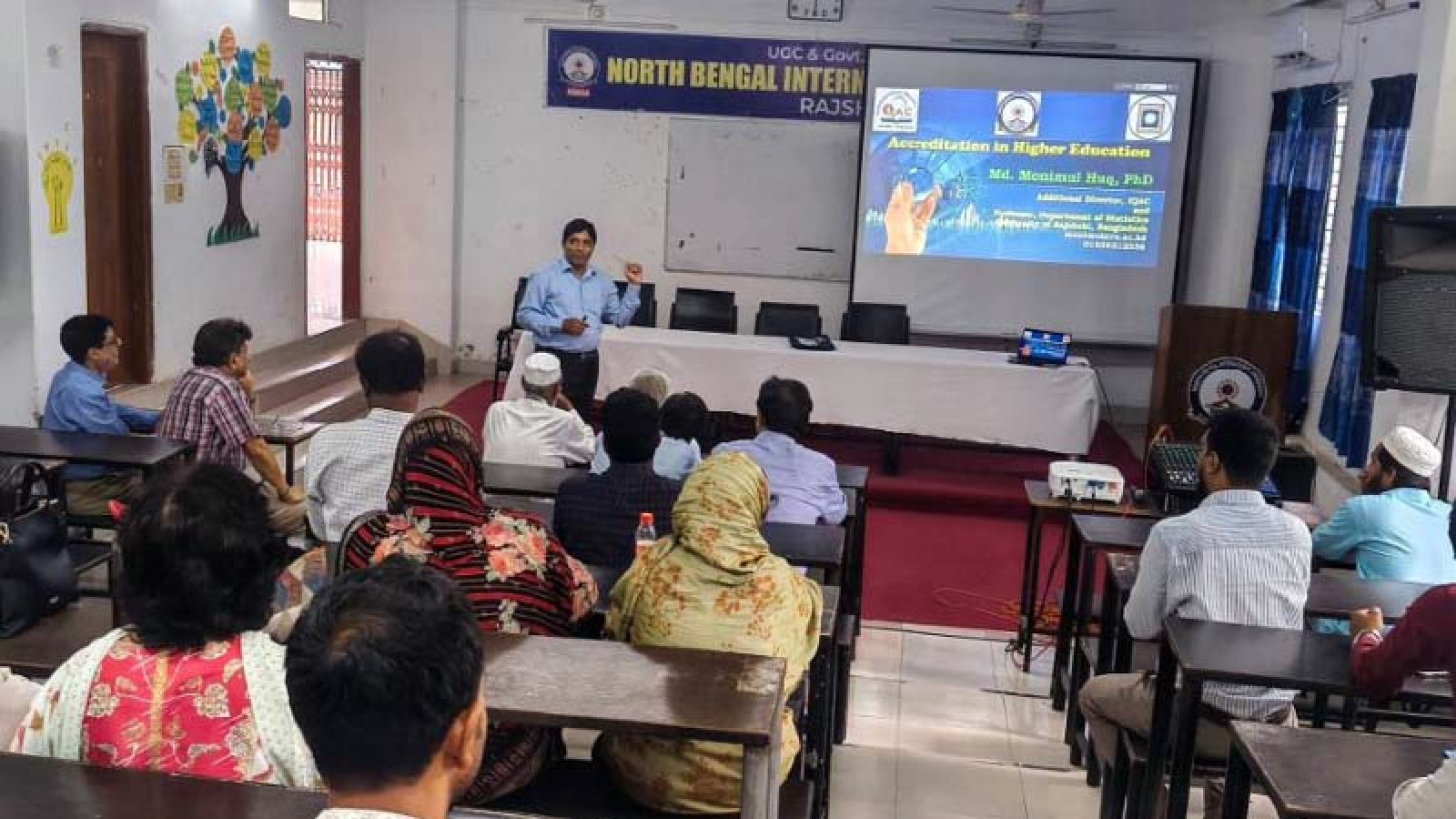 উচ্চশিক্ষায় অ্যাক্রেডিটেশন বিষয়ে এনবিআইইউতে কর্মশালা