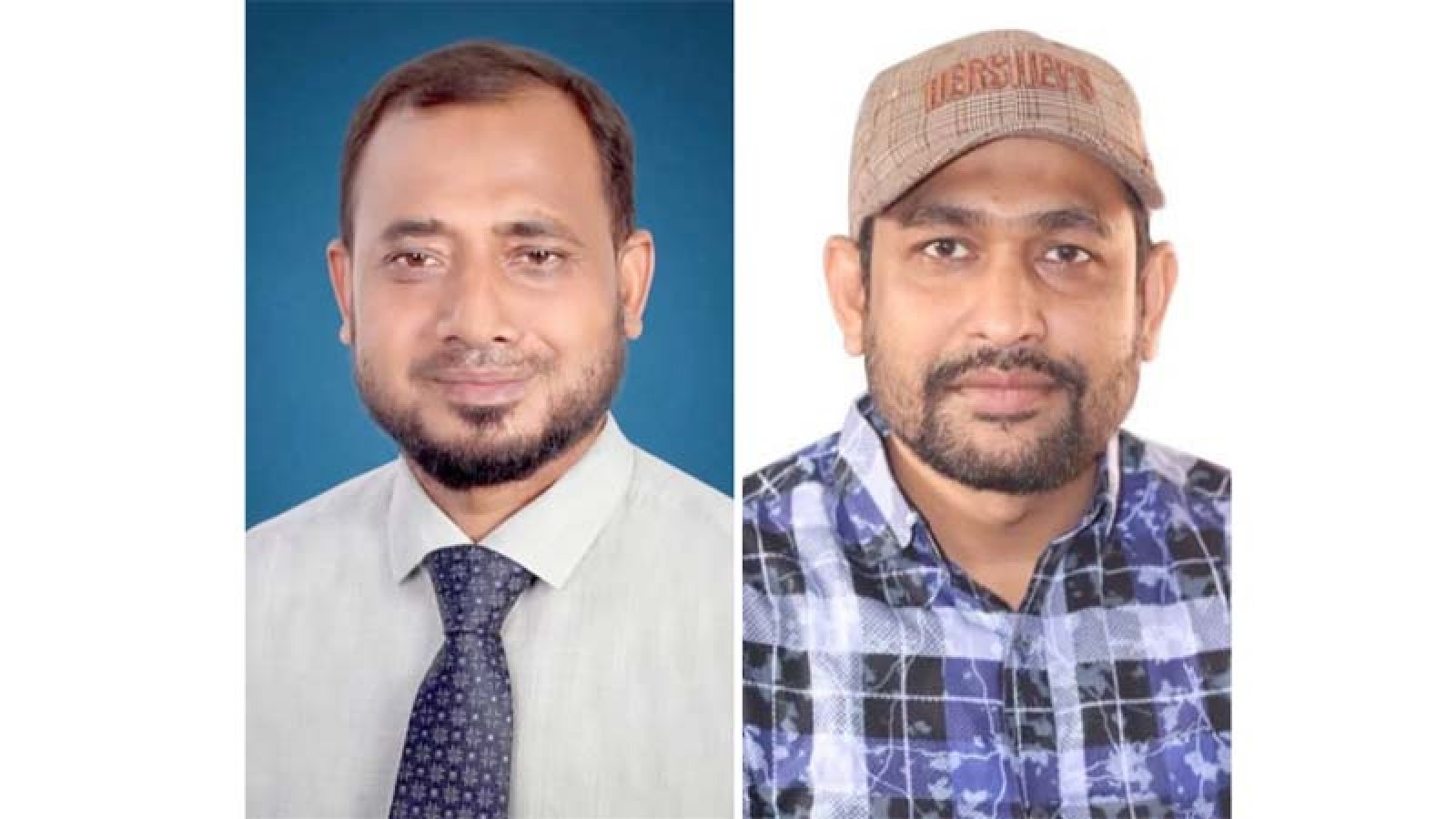 চাঁপাইনবাবগঞ্জের পেশাজীবী দলের সভাপতি সেলিম রেজা, সম্পাদক মনির