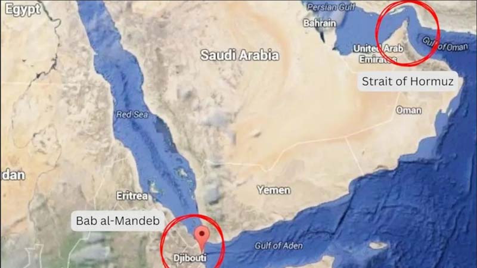 এবার বাব আল-মান্দেব প্রণালি অবরোধের হুমকি দিলো ইরান