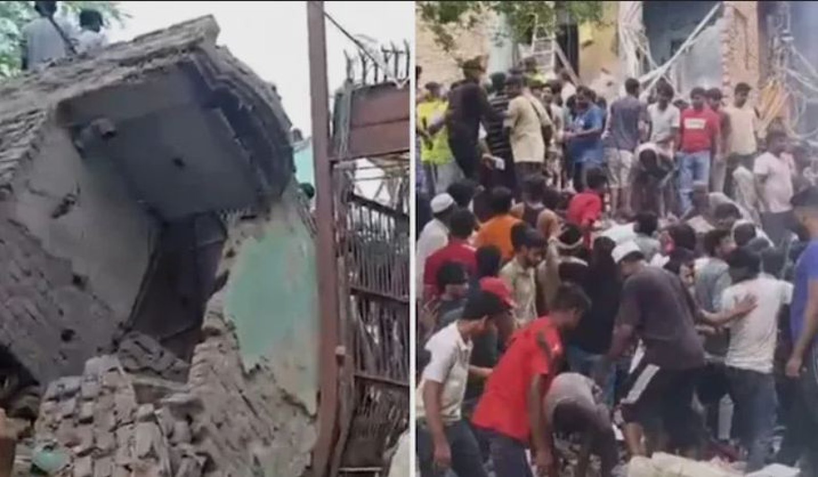 আবারো দিল্লিতে ভেঙে পড়ল আবাসিক ভবন