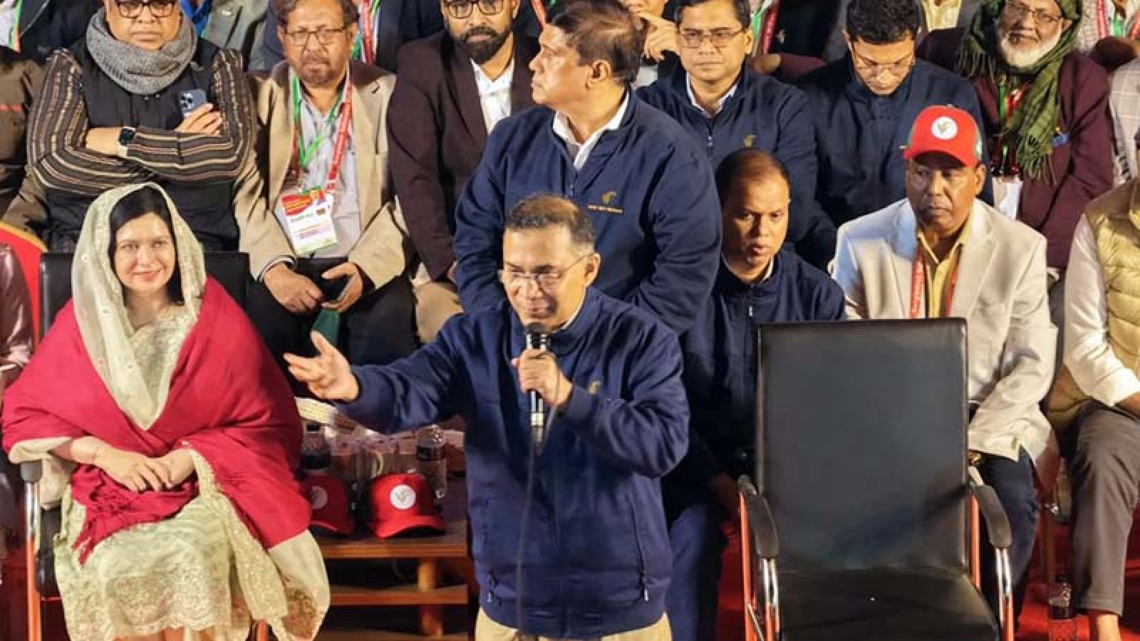 নিজ জন্মভূমিতে ফিরে আবেগাপ্লুত তারেক রহমান
