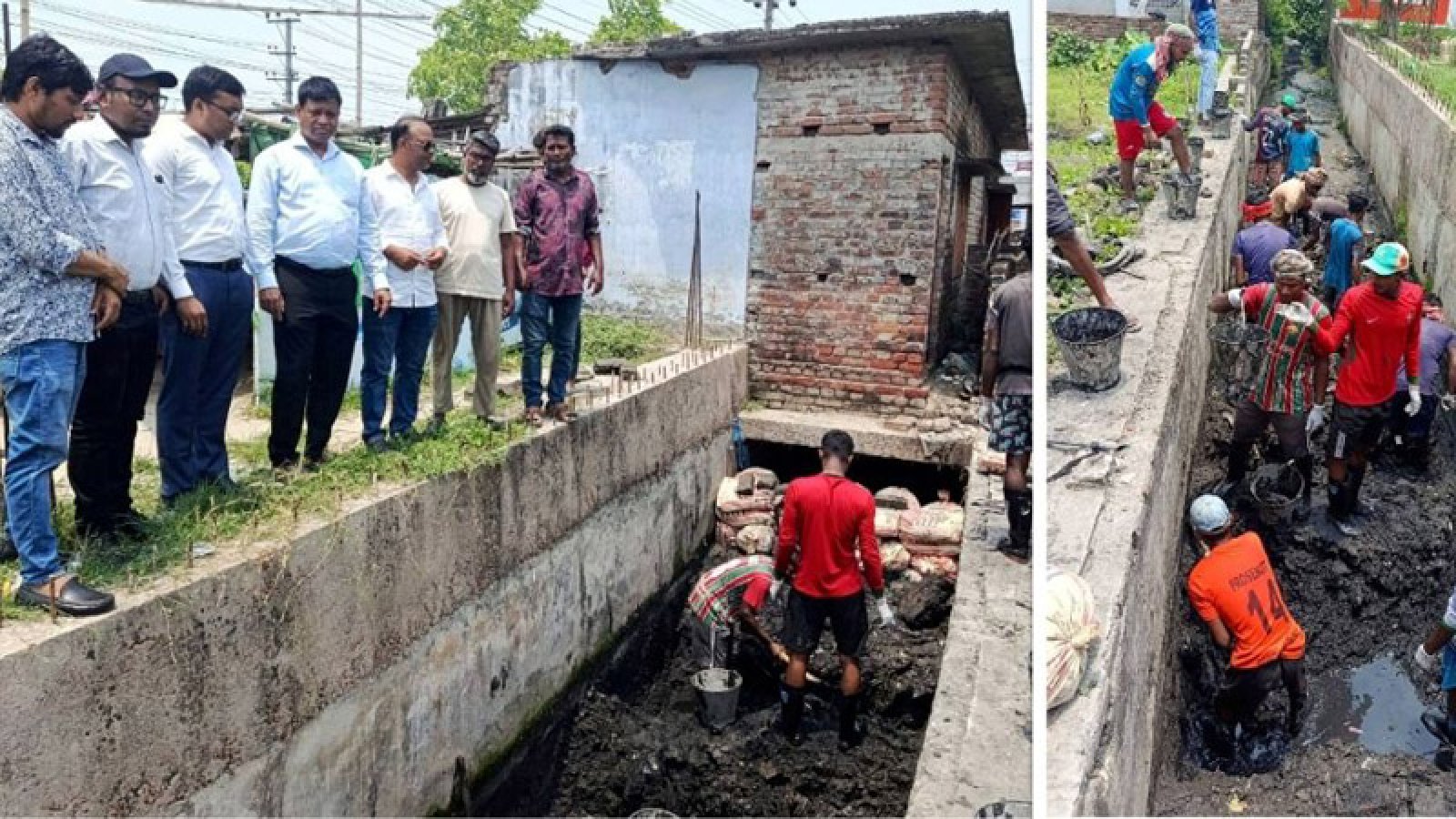 রাসিক প্রশাসকের নির্দেশে ২০ বছর পর ড্রেন পরিষ্কার কার্যক্রম শুরু, স্বস্তিতে এলাকাবাসী