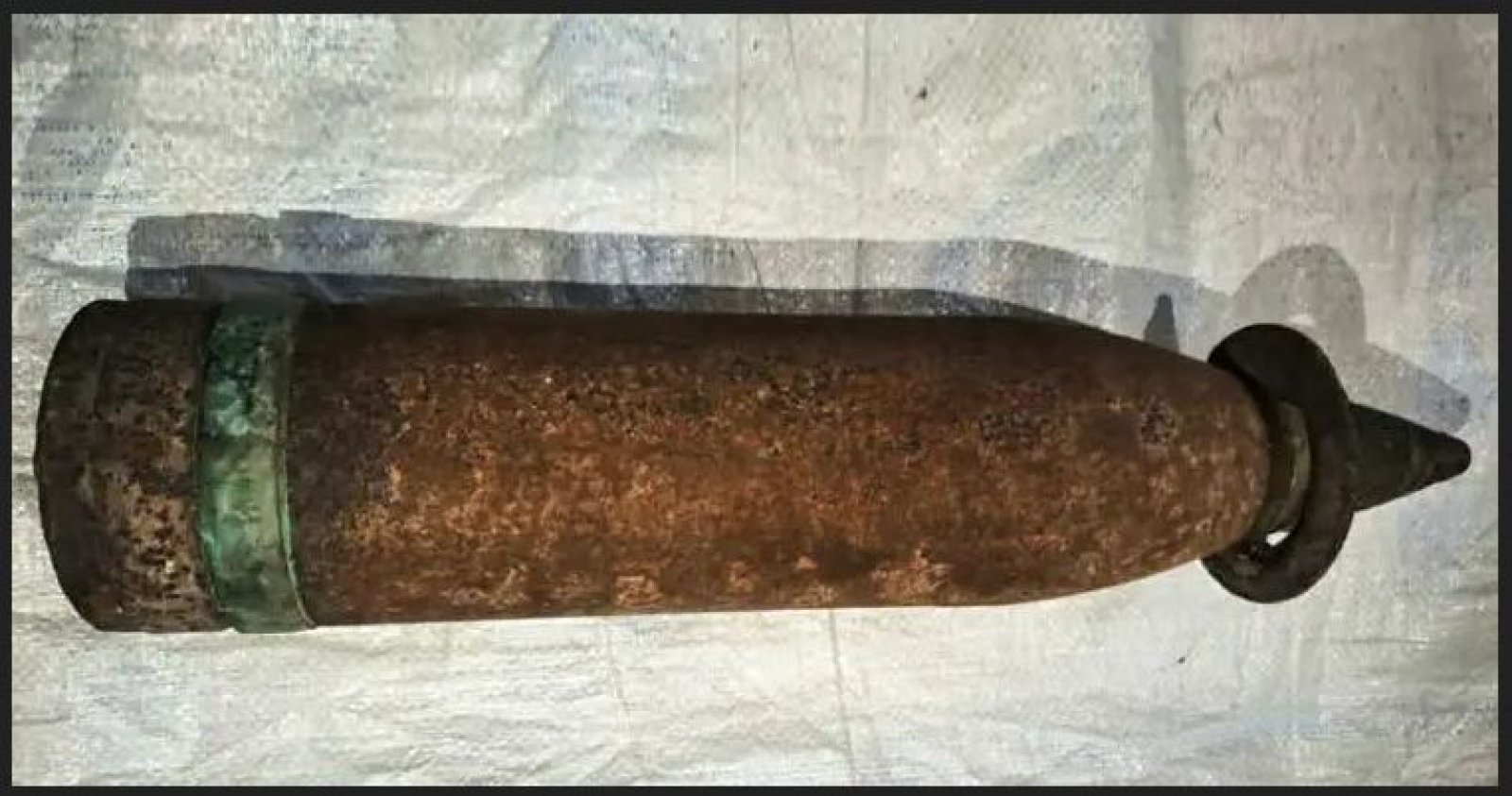 কুষ্টিয়ায় তাজা আর্টিলারি শেল উদ্ধার