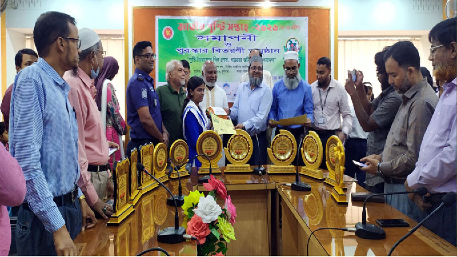 নওগাঁয় শেষ হলো জাতীয় পুষ্টি সপ্তাহ