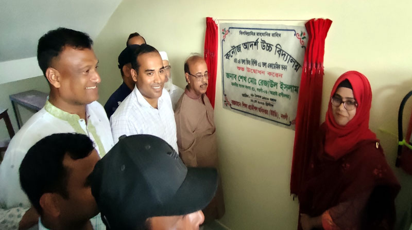 রাণীনগরে বিদ্যালয় ভবনের উদ্বোধন