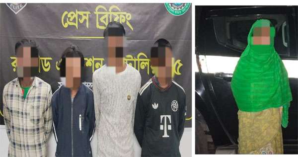 নগরীতে ৯০ পিস ট্যাপেন্টাডল ট্যাবলেট ও ১৯০ গ্রাম গাঁজাসহ পাঁচ মাদক ব্যবসায়ী গ্রেফতার রাজশাহী।