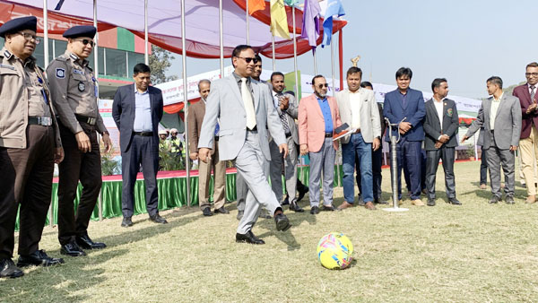 রাজশাহীতে আন্তঃকলেজ ফুটবলের তৃতীয় আসর শুরু