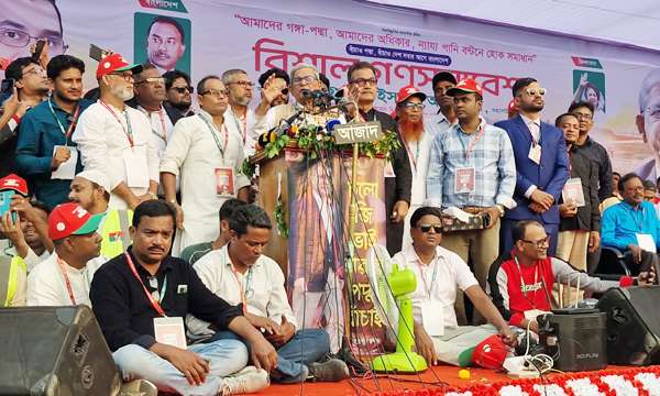 পদ্মার পানি আমরা আনব, গঙ্গা ব্যারেজ নির্মাণ এখন জরুরি : মির্জা ফখরুল