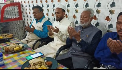 পার্বতীপুরে সাংবাদিকদের সম্মানে দোয়া ও ইফতার মাহফিল
