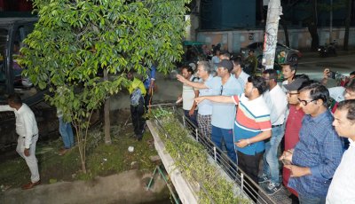 আগামী বর্ষা মৌসুমে জলাবদ্ধতা রোধে মাঠে তৎপর রাসিক প্রশাসক