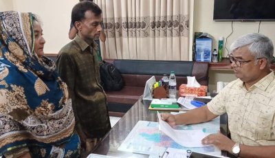 পত্রিকায় সংবাদ প্রকাশের পর শিবগঞ্জ সচেতন শিক্ষার্থী সমাজের সহযোগিতায় অবশেষে  থানায় মামলা